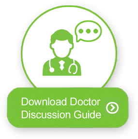 Button reading Download Doctor Discussion Guide